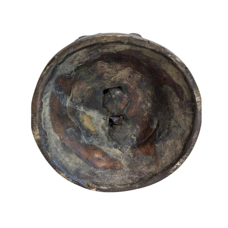 antiek hindoe beeld parvati brons zuid azië