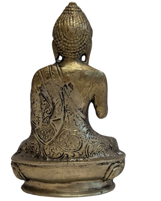 Antiek Boeddhabeeld van brons