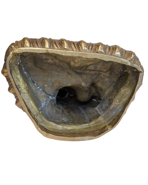 Antiek boeddhabeeld uit Ladakh van vuurverguld brons 19e eeuw