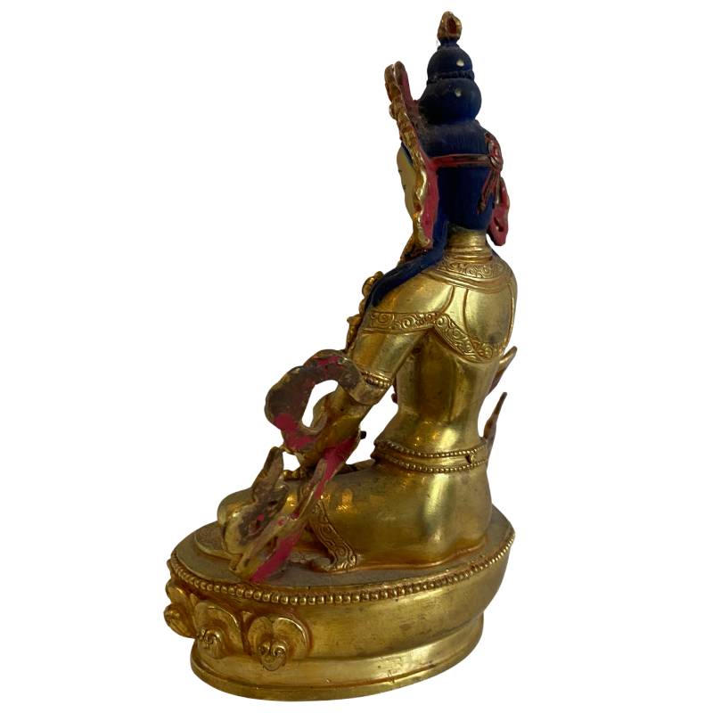 Nepalees Tara beeld in brons met oude vergulding