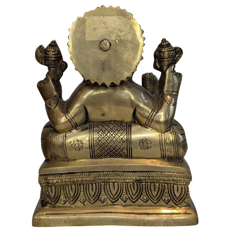 Antieke bronzen Ganesha behorend tot Aziatische kunst
