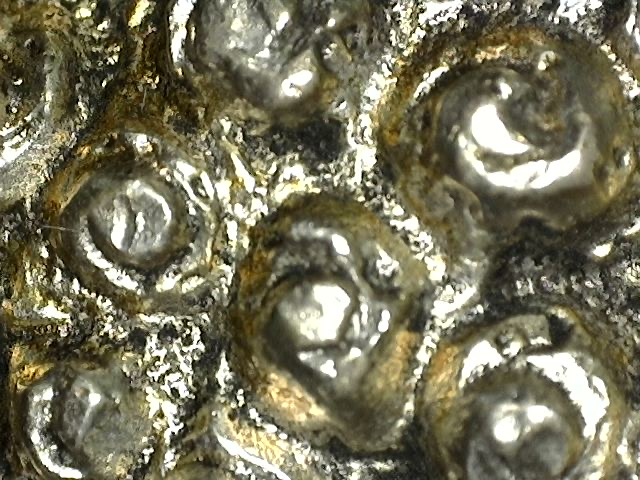 Nepalese Boeddha in zilverkleurige koperlegering Abhaya mudra