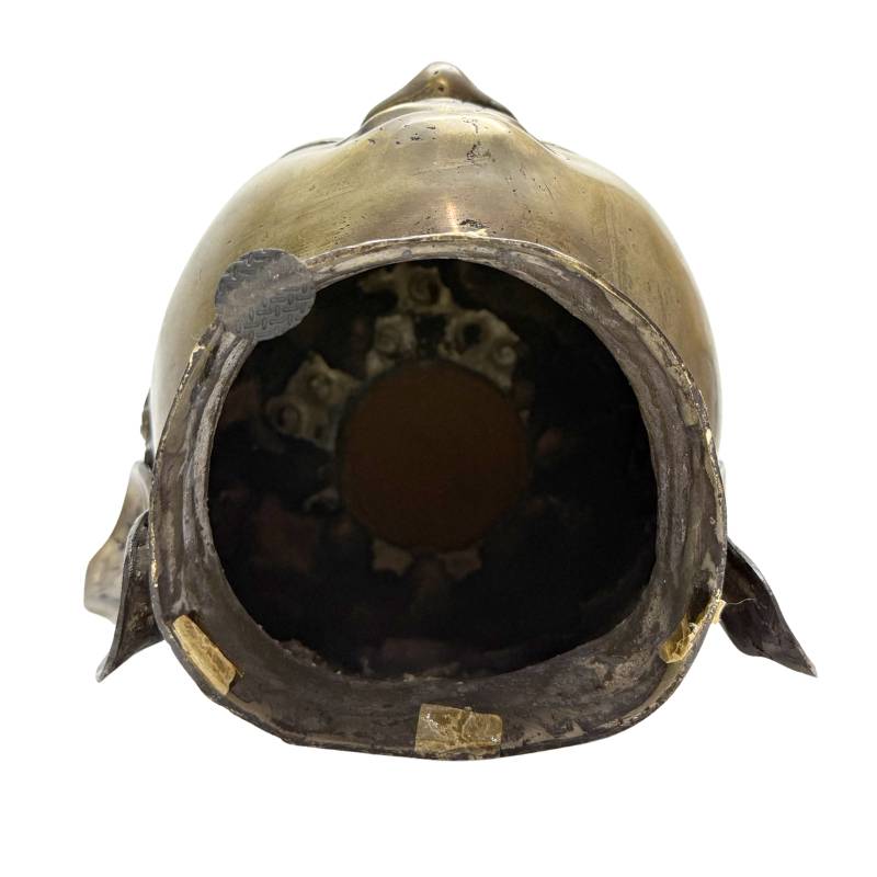 Boeddha hoofd bronzen sculptuur traditionele boeddhistische stijl