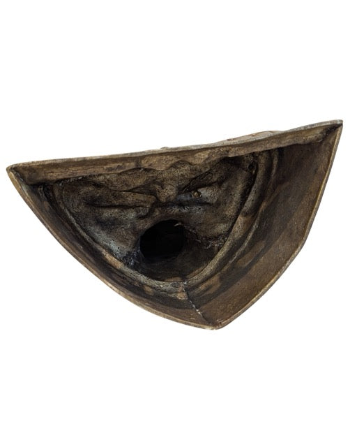 Bronzen boeddhabeeld van Shakyamuni bij het moment van verlichting