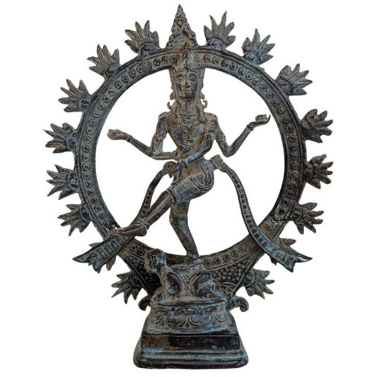 Bronzen Shiva Nataraja uit Indonesië negentiende eeuw