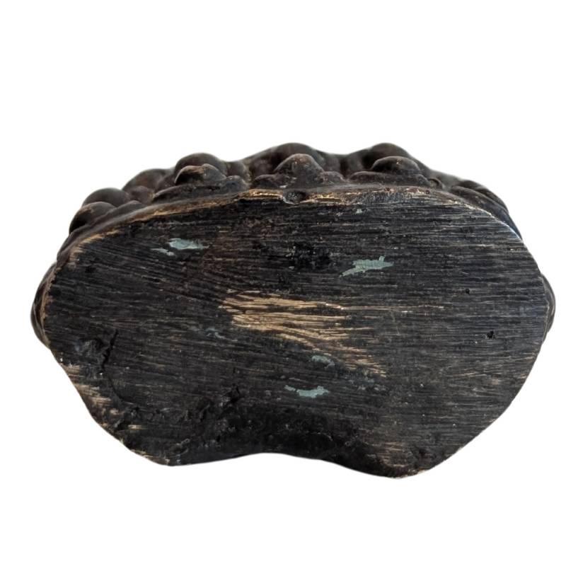 Compact Mahayana reisbeeld in brons