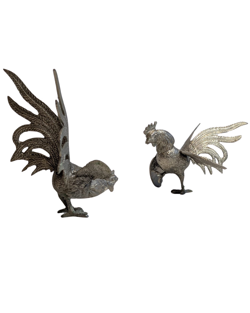 Decoratieve metalen haan Thailand 20e eeuw