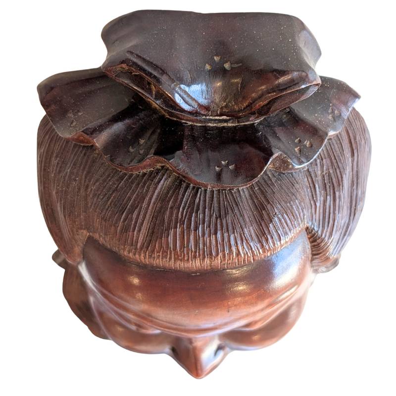 Religieus houten Guanyin masker uit China