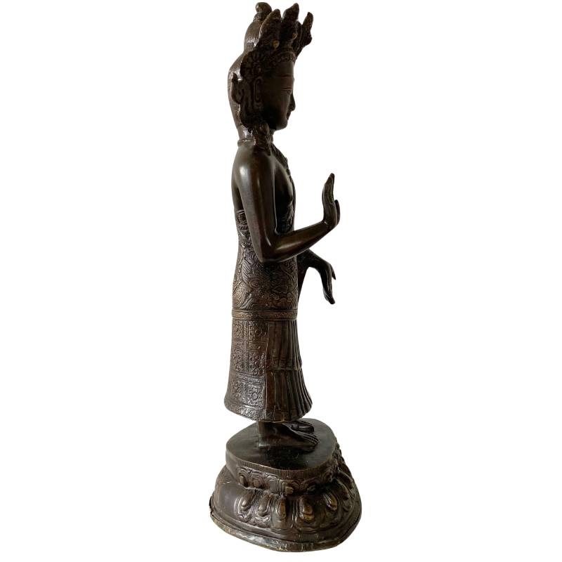 Himalaya Dipankara boeddha in brons