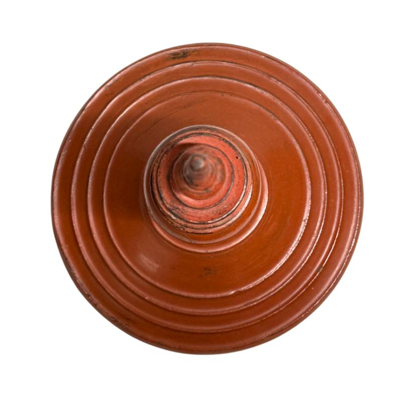 birmaanse hsun ok offerpot met klassieke tempelvorm
