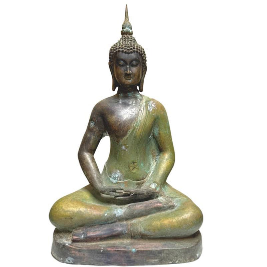 Imperiaal Chinees bronzen Boeddhabeeld uit de Yongle periode