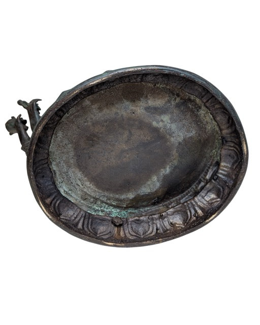 Bronzen Brahma scheppergod in Indonesische stijl