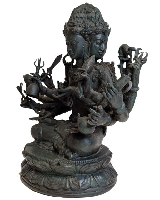 Indonesische hindoeïstische Brahma sculptuur