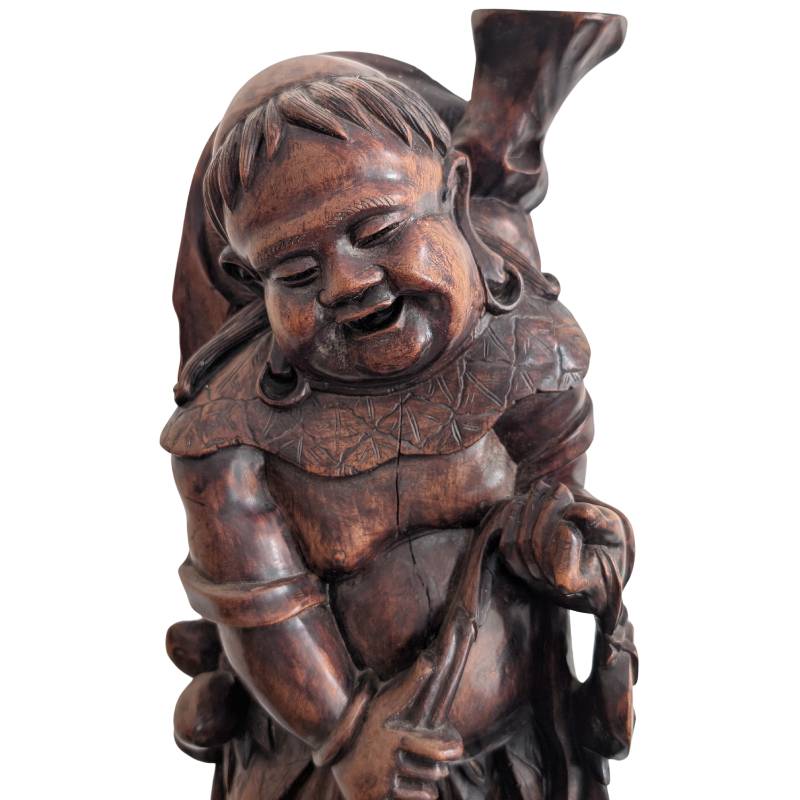 Ebisu beeld uit Japan, symbool van handel en geluk