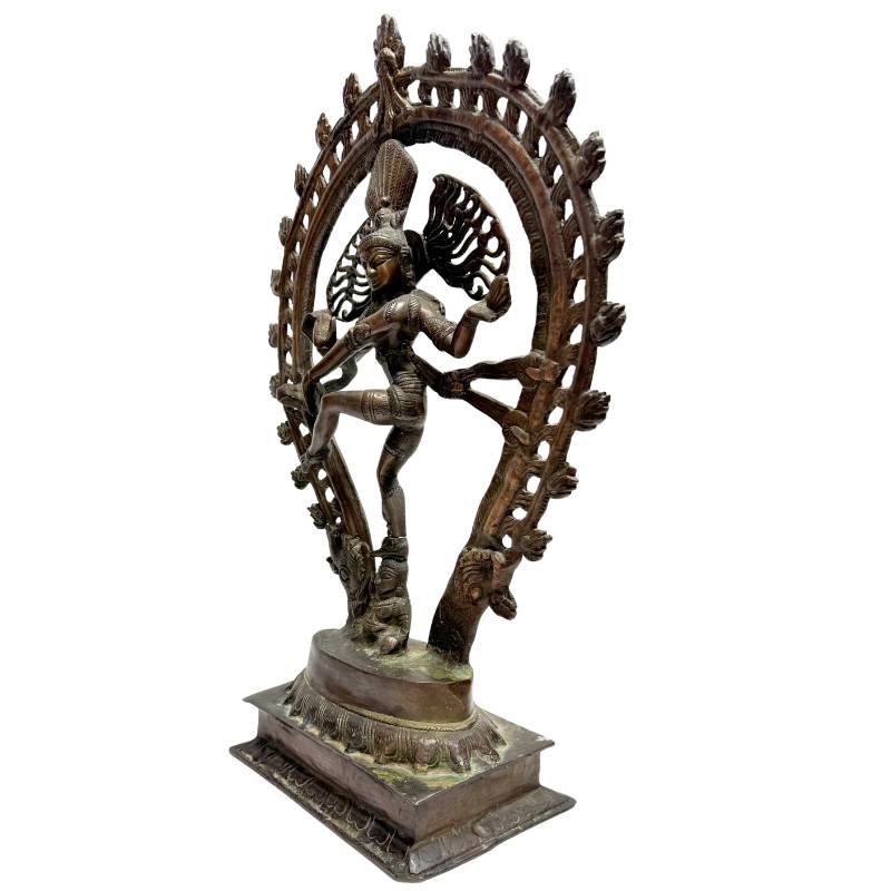 Nataraja brons beeld Shiva India kosmische dans traditioneel kunstobject
