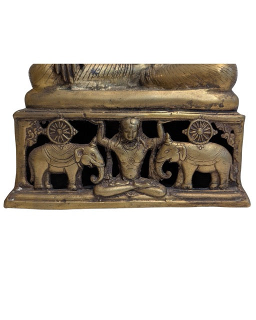 Bronzen Shakyamuni Boeddha voor klassiek tempelgebruik