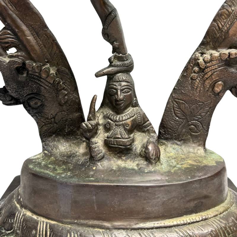 Shiva Nataraja beeld India brons kosmische dans verzamelobject