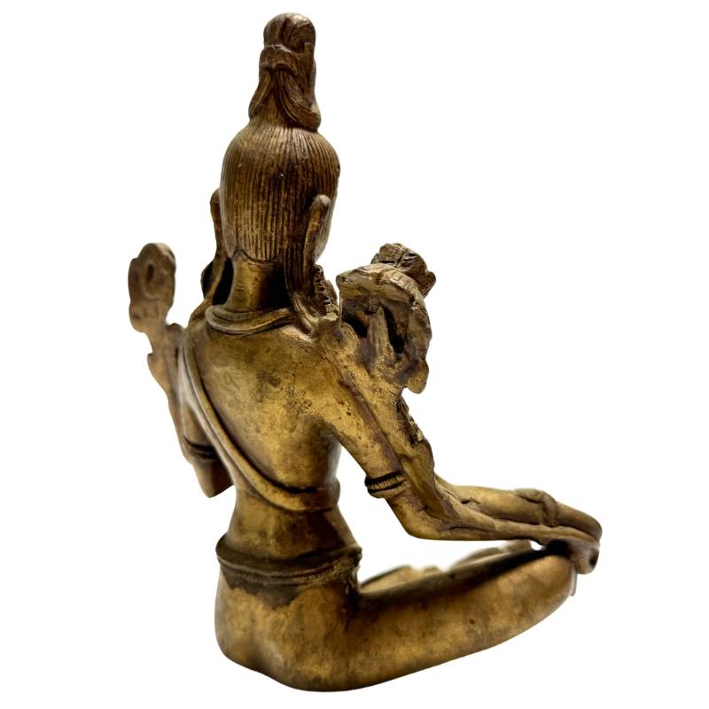Tara beeld brons India boeddhistische kunst sculptuur
