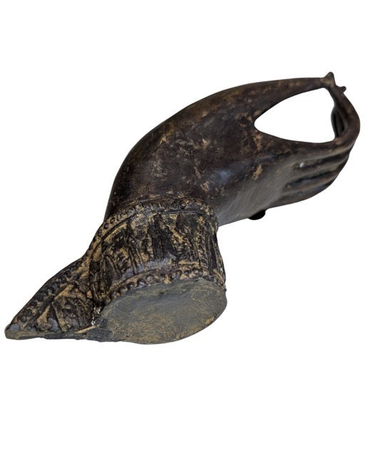 Thaise Boeddha hand beeldfragment in Vitarka mudra