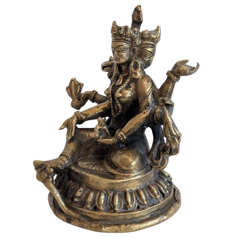 Boeddhistisch ritueel beeld van Ushnishavijaya