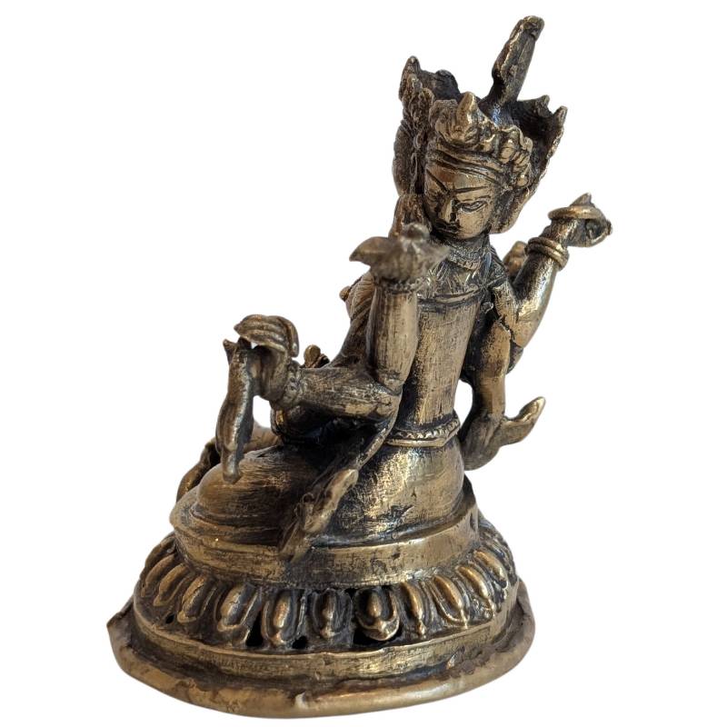 Zittende boeddhistische beschermgodin Ushnishavijaya