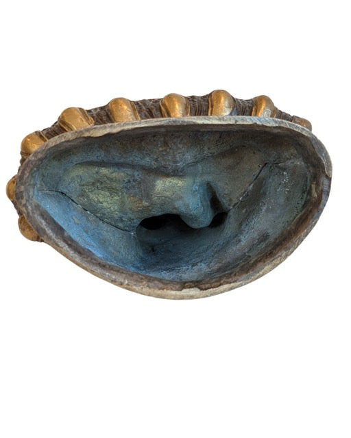 Verguld bronzen Shakyamuni Boeddha uit Nepal met tijdloze rust